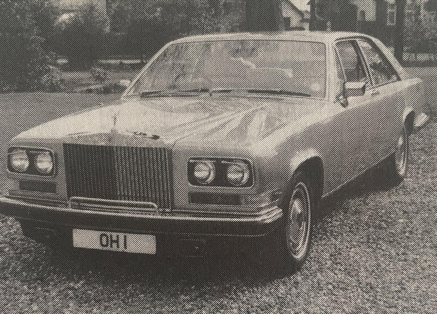 Number Plate OH 1